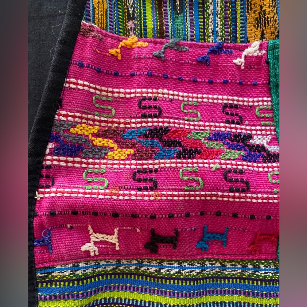 Embroidered Vintage Patchwork Grandmacore Vest - image 4